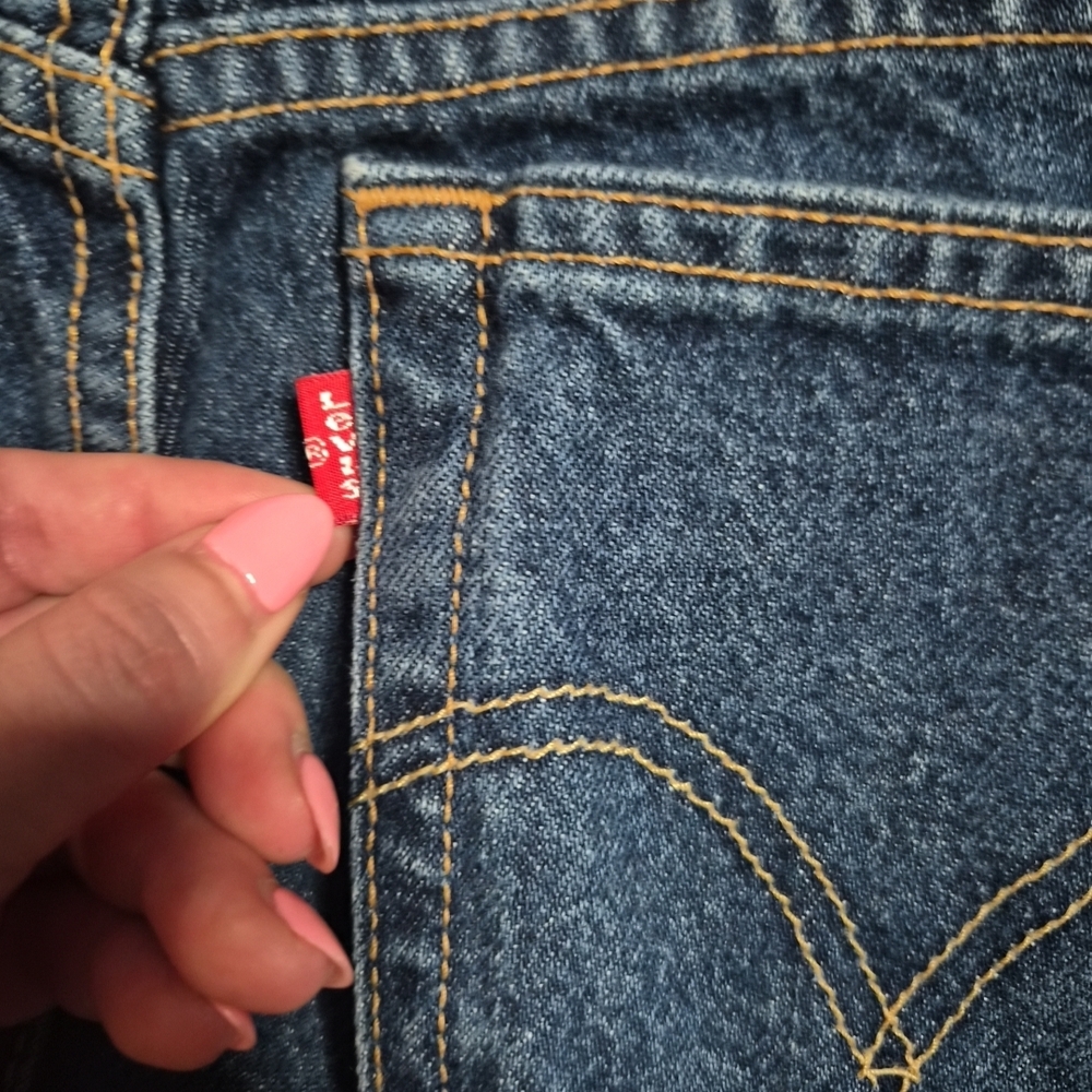 Womens Vintage Levis Jeans 550 Jean Classic Relaxed Size 10 Missy Long Blue ✨️💫 - Picture 11 of 13